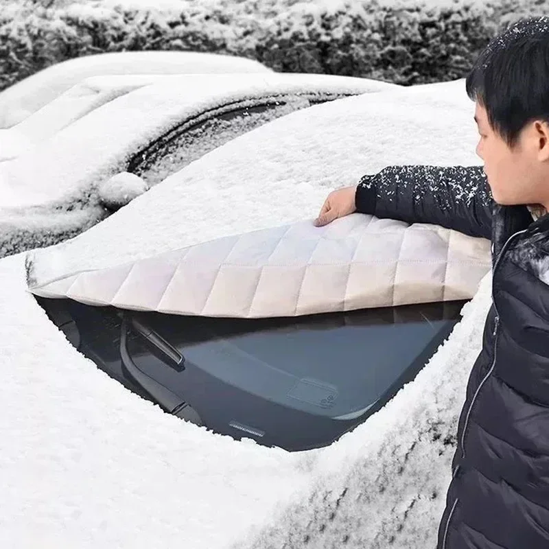 Thickened Car Snow Shield Wind – Winter Sun Clothing Bewertung und Preis