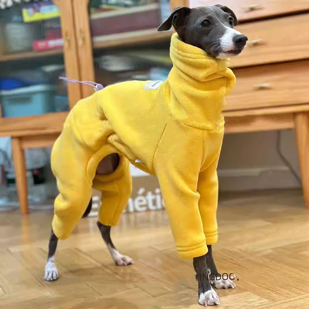Warm Yellow Fleece Sweater for – Winter Clothing For Dogs Bewertung und Preis