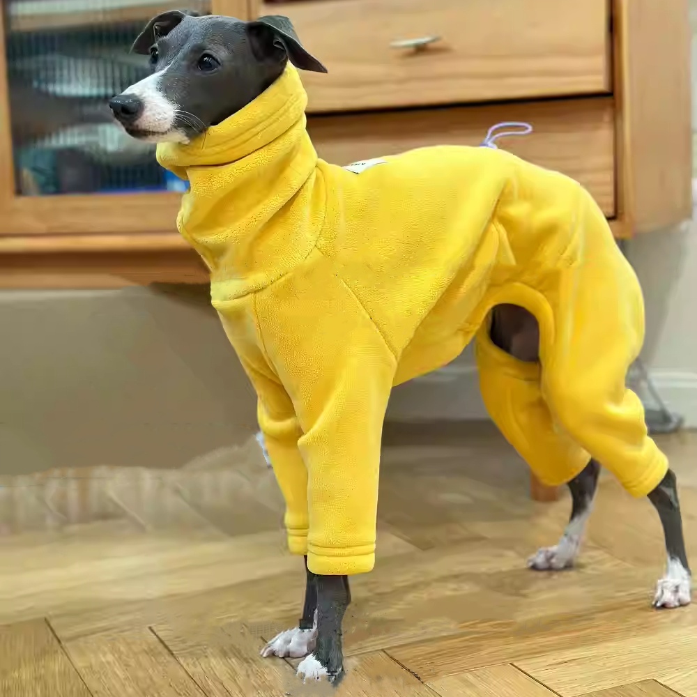 Warm Yellow Fleece Sweater for – Winter Clothing For Dogs Bewertung und Preis