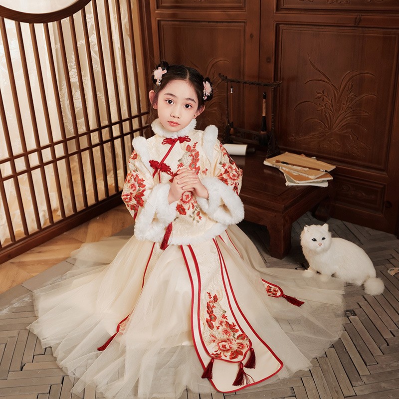 Red Chinese New Year Clothing  – Winter Clothing Kids Bewertung und Preis