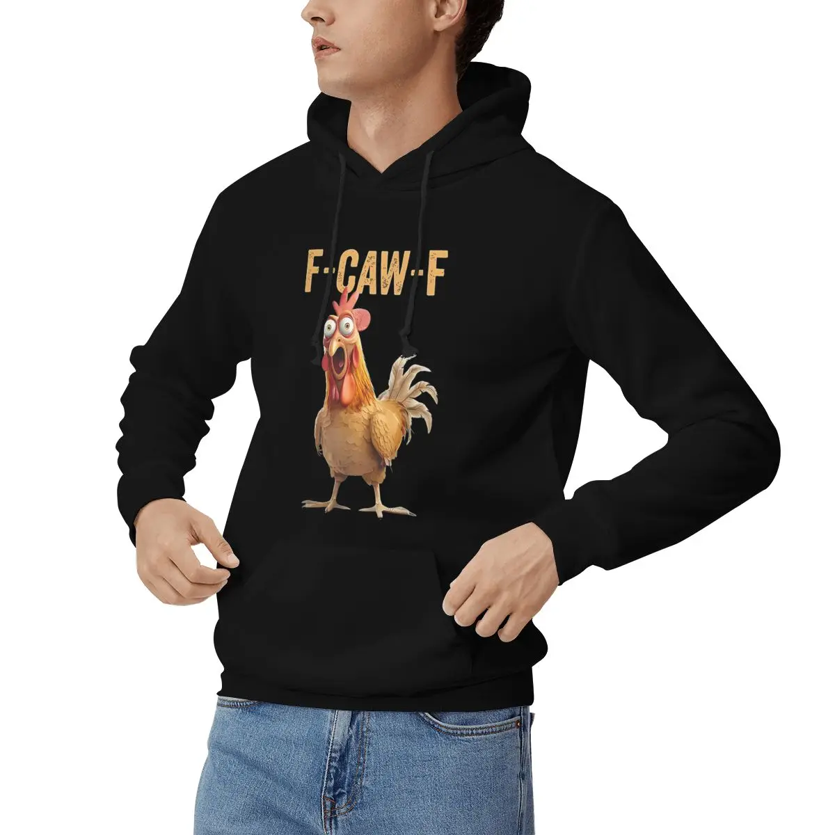 F-Caw-F Funny Chicken FCAWF Hu – Winter Clothing Meme Bewertung und Preis
