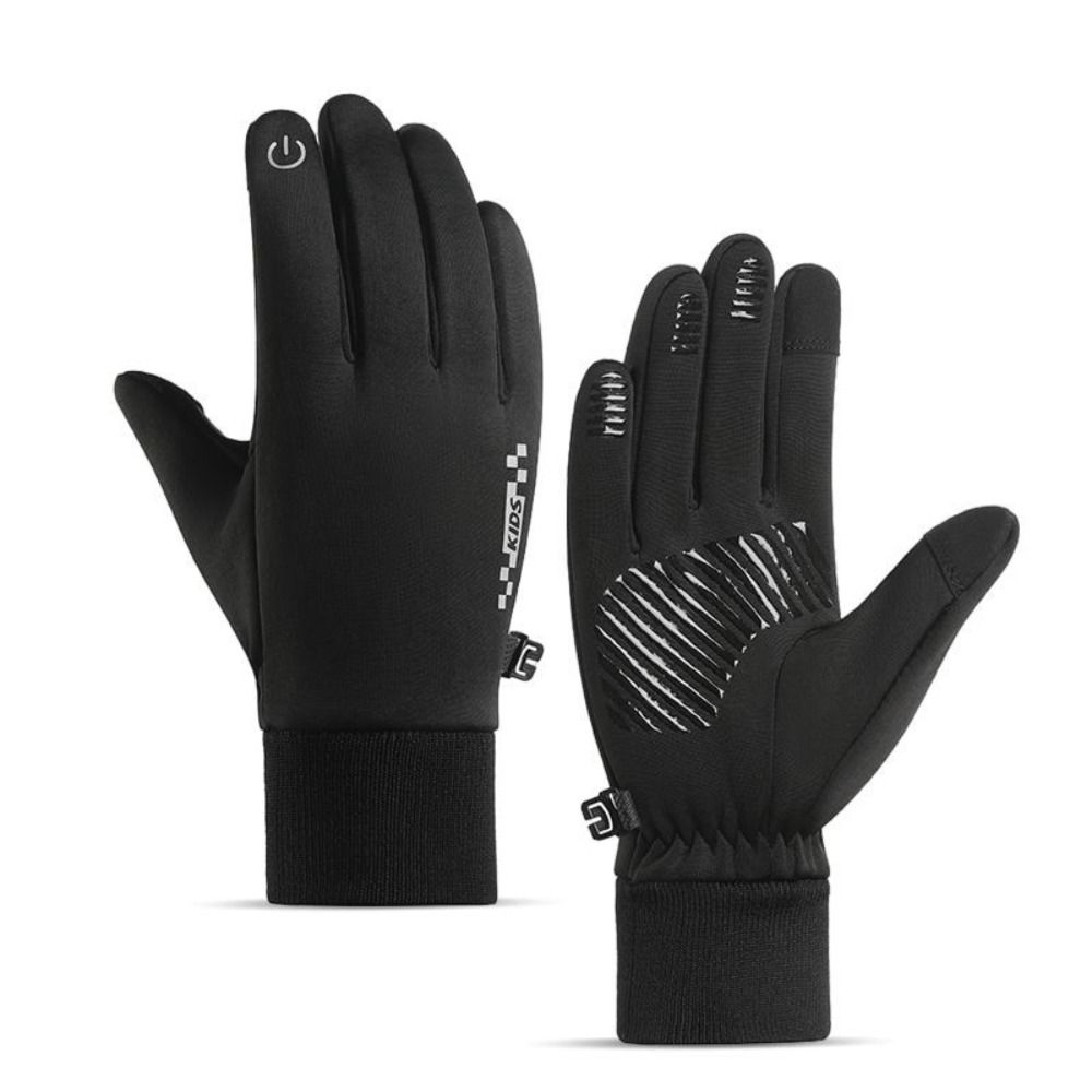 Non-slip Winter Children Bicyc – Knit Glove Touch Screen Bewertung und Preis