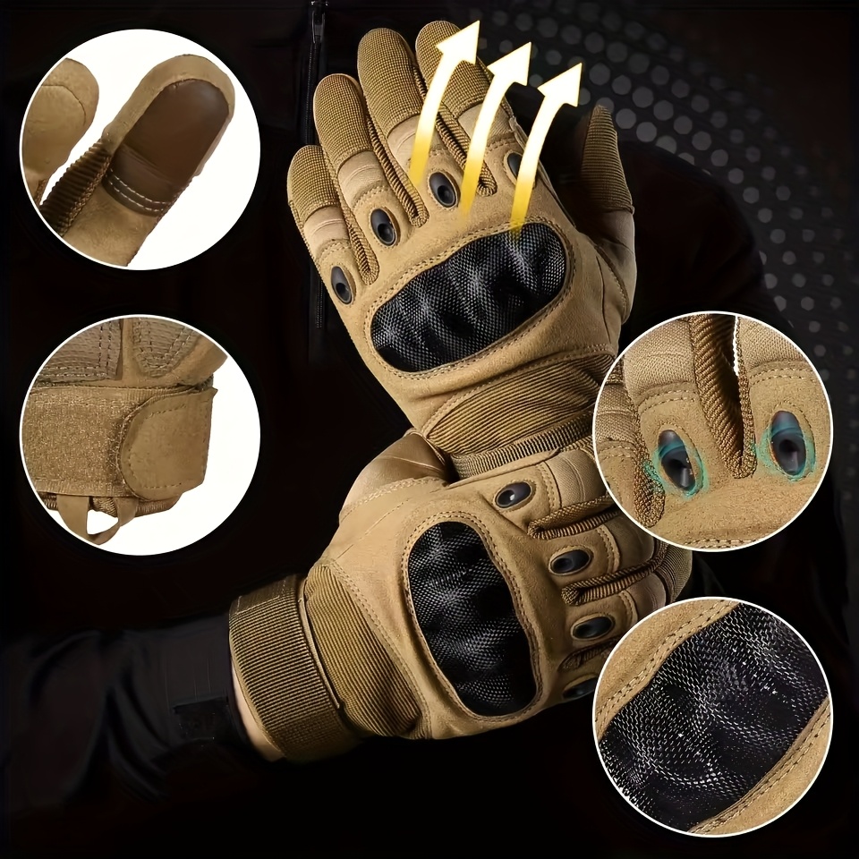 New Men's Full Finger Tactical – Knit Glove Touch Screen Bewertung und Preis