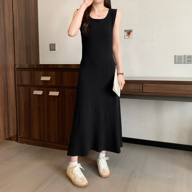Elegant solid  sleeveless Knit – Winter Clothing For Plus Size Women Bewertung und Preis