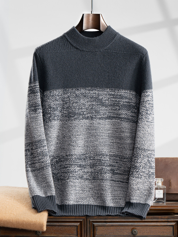 Men's 100% Cashmere Sweater Th – Winter Clothing Colors Bewertung und Preis