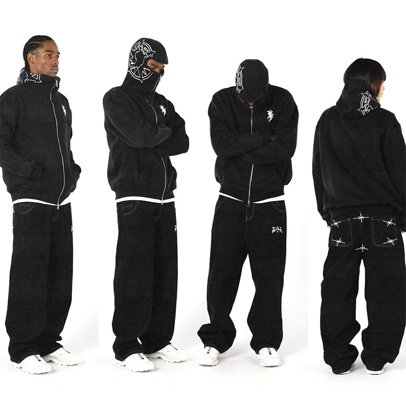 Embroidery Graphic Streetwear  – Winter Clothing Website Bewertung und Preis