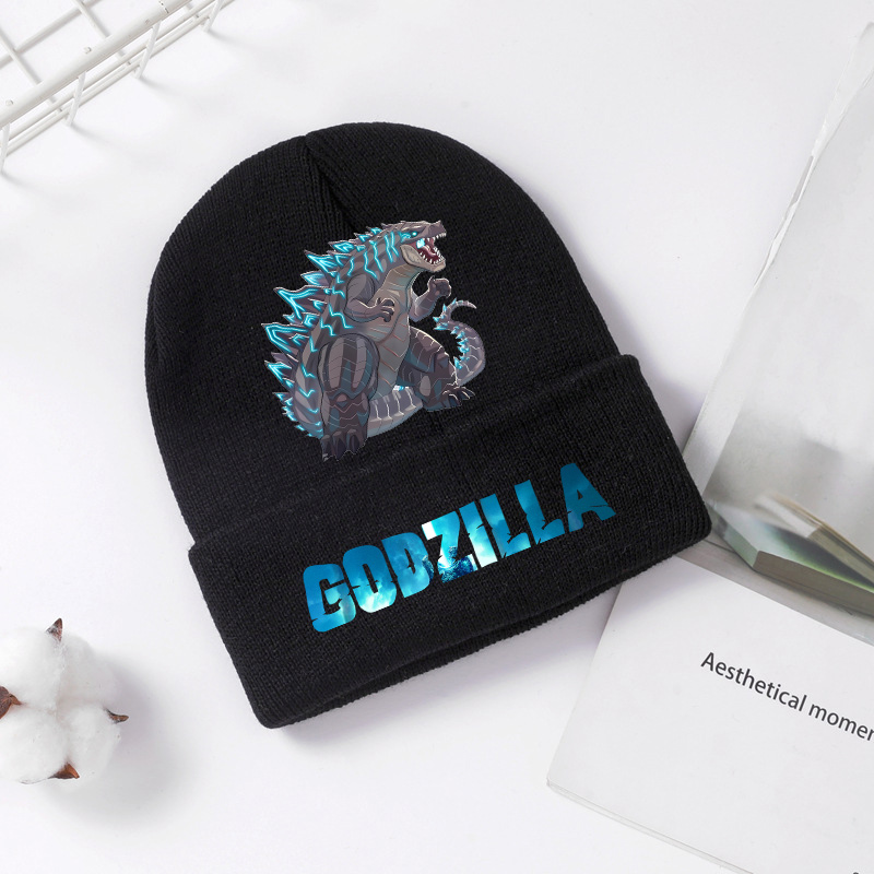 Godzilla Knitted Hat Winter Sp – Winter Clothing Kids Bewertung und Preis