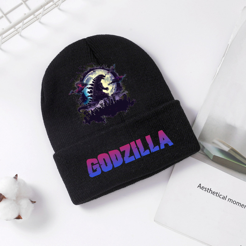Godzilla Knitted Hat Winter Sp – Winter Clothing Kids Bewertung und Preis