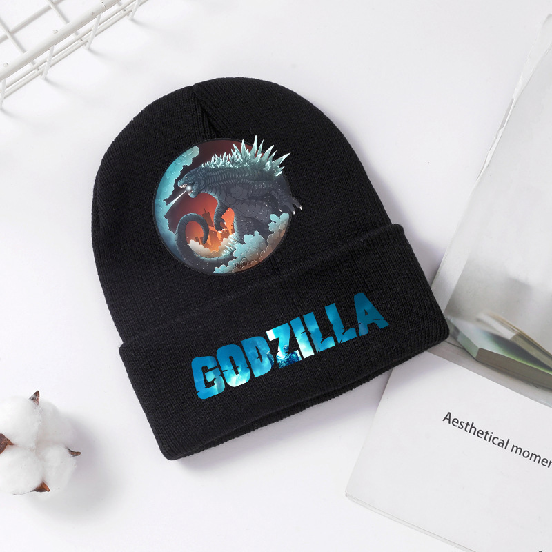 Godzilla Knitted Hat Winter Sp – Winter Clothing Kids Bewertung und Preis