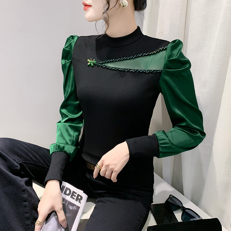 Elegant Slim Beading Shirt Wom – Winter Clothing Colors Bewertung und Preis