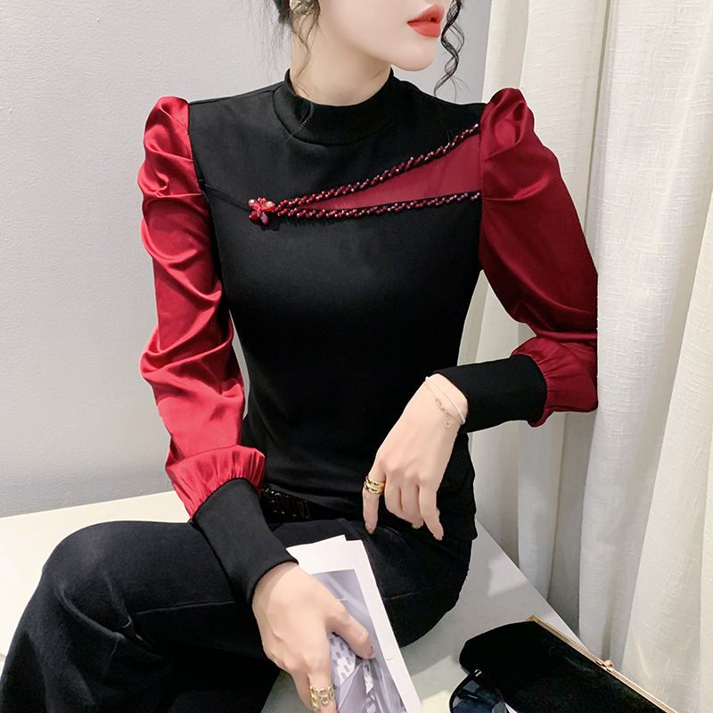 Elegant Slim Beading Shirt Wom – Winter Clothing Colors Bewertung und Preis