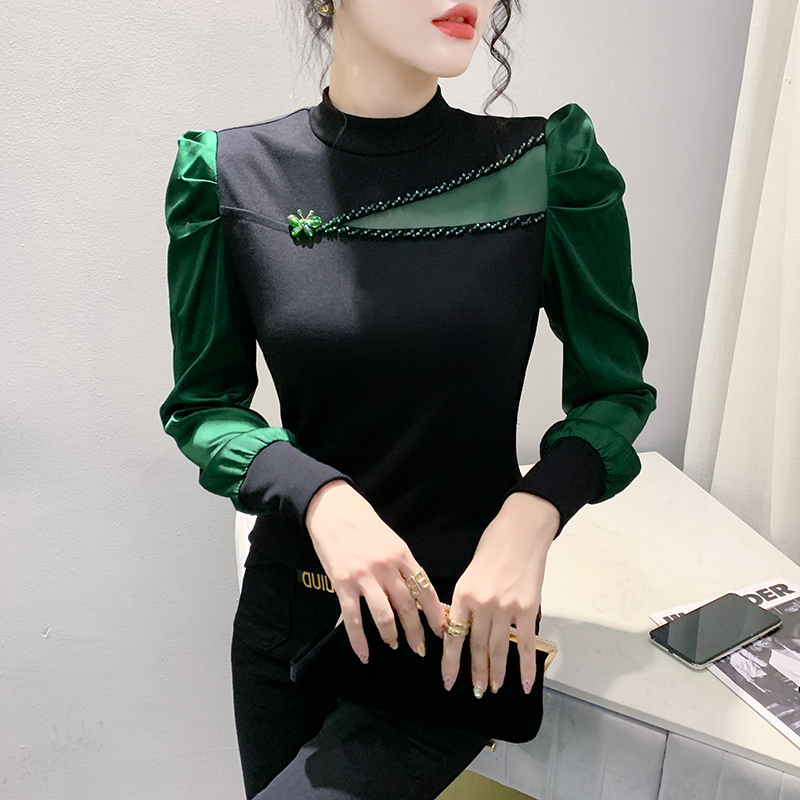 Elegant Slim Beading Shirt Wom – Winter Clothing Colors Bewertung und Preis