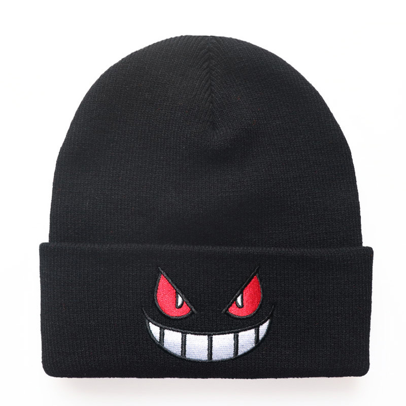 Pokemon Gengar Embroidery Knit – Winter Clothing Accessories Bewertung und Preis