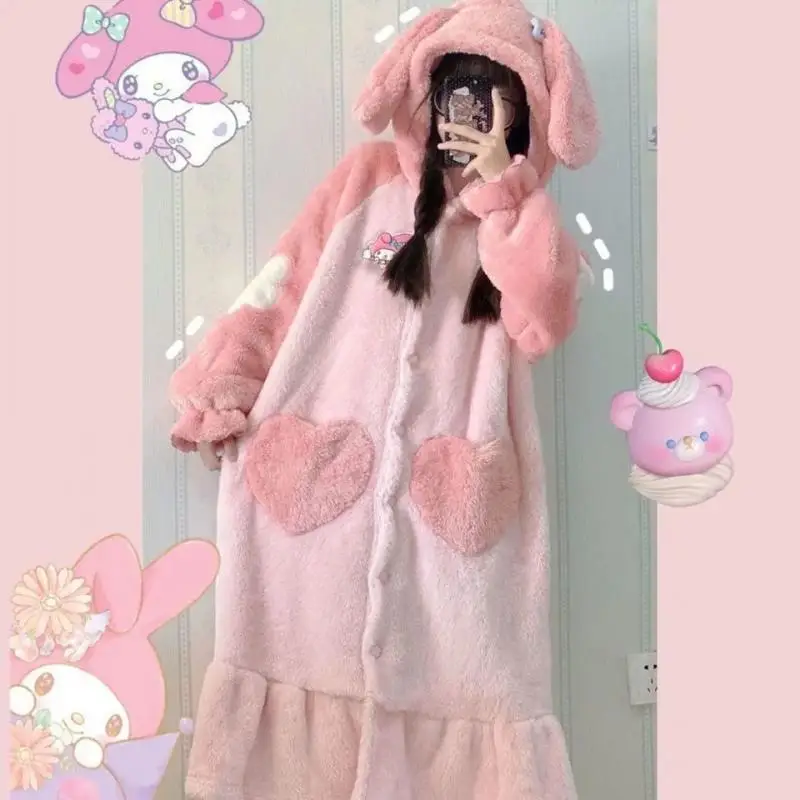 2Pcs Hello Kittys Plush Pajama – Winter Clothing Kids Bewertung und Preis