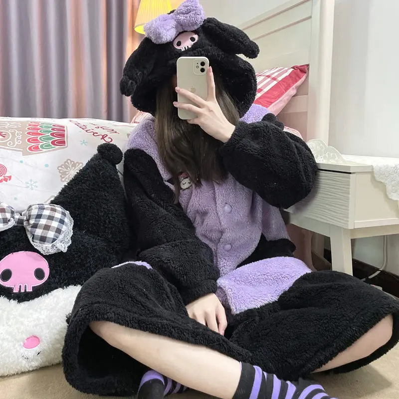 2Pcs Hello Kittys Plush Pajama – Winter Clothing Kids Bewertung und Preis