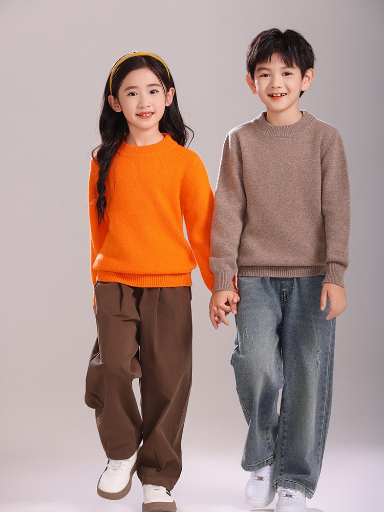 Children's Wool Sweater Pullov – Winter Clothing Kids Bewertung und Preis