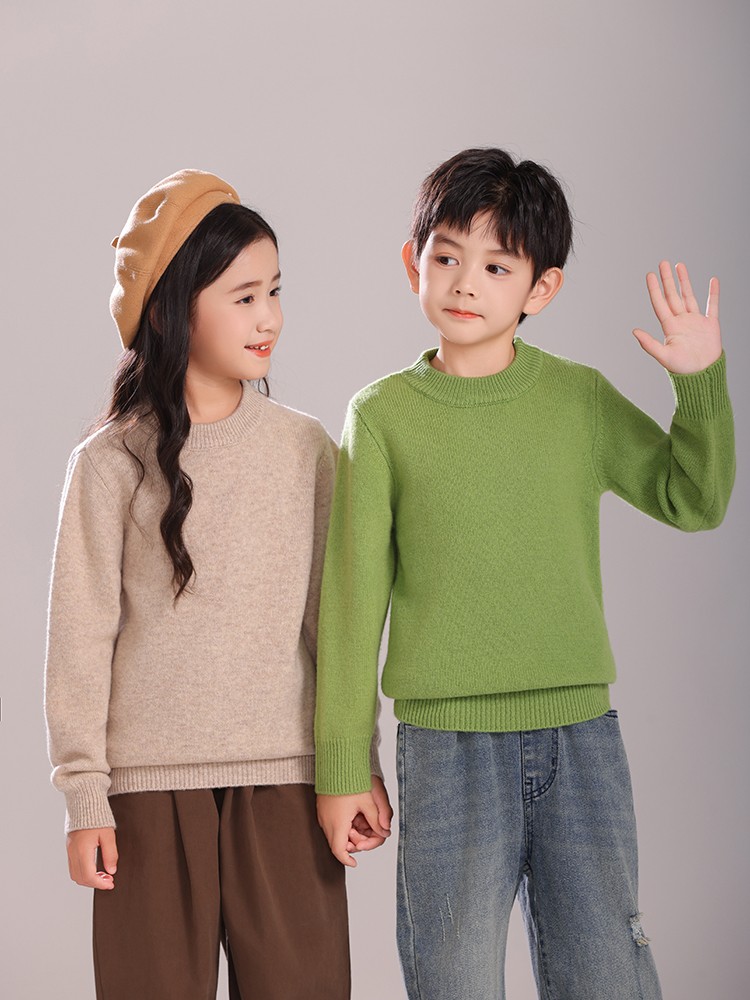 Children's Wool Sweater Pullov – Winter Clothing Kids Bewertung und Preis